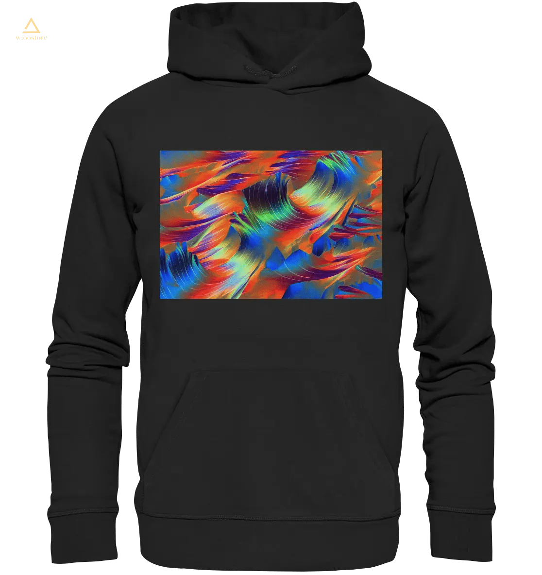 Mikrokristall-Design Premium Hoodie - Beta Alanin und L-Glutamin - wioostore.de - #unikat#