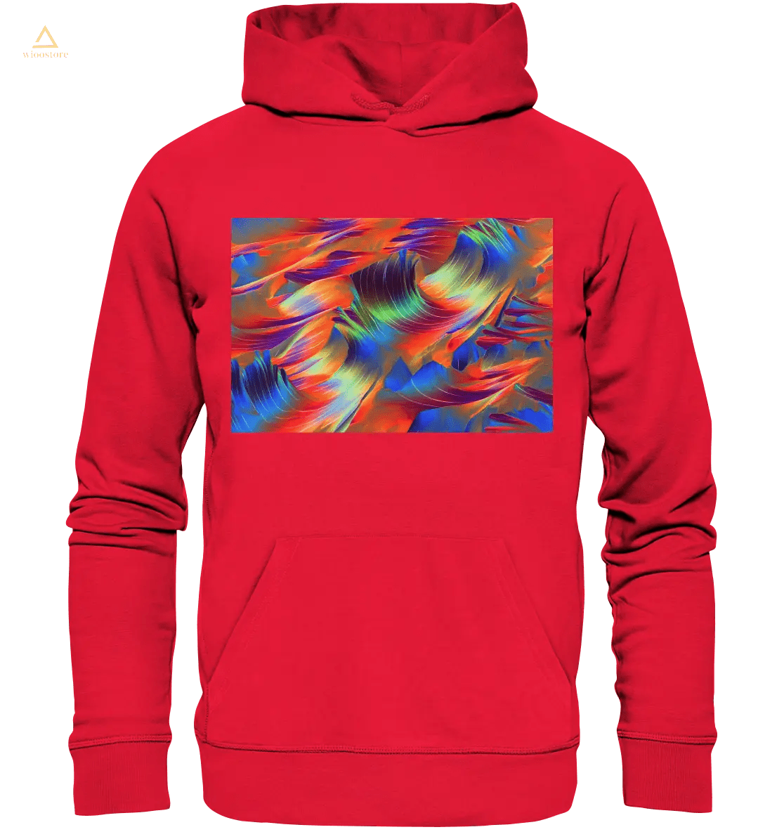 Mikrokristall-Design Premium Hoodie - Beta Alanin und L-Glutamin - wioostore.de - #unikat#