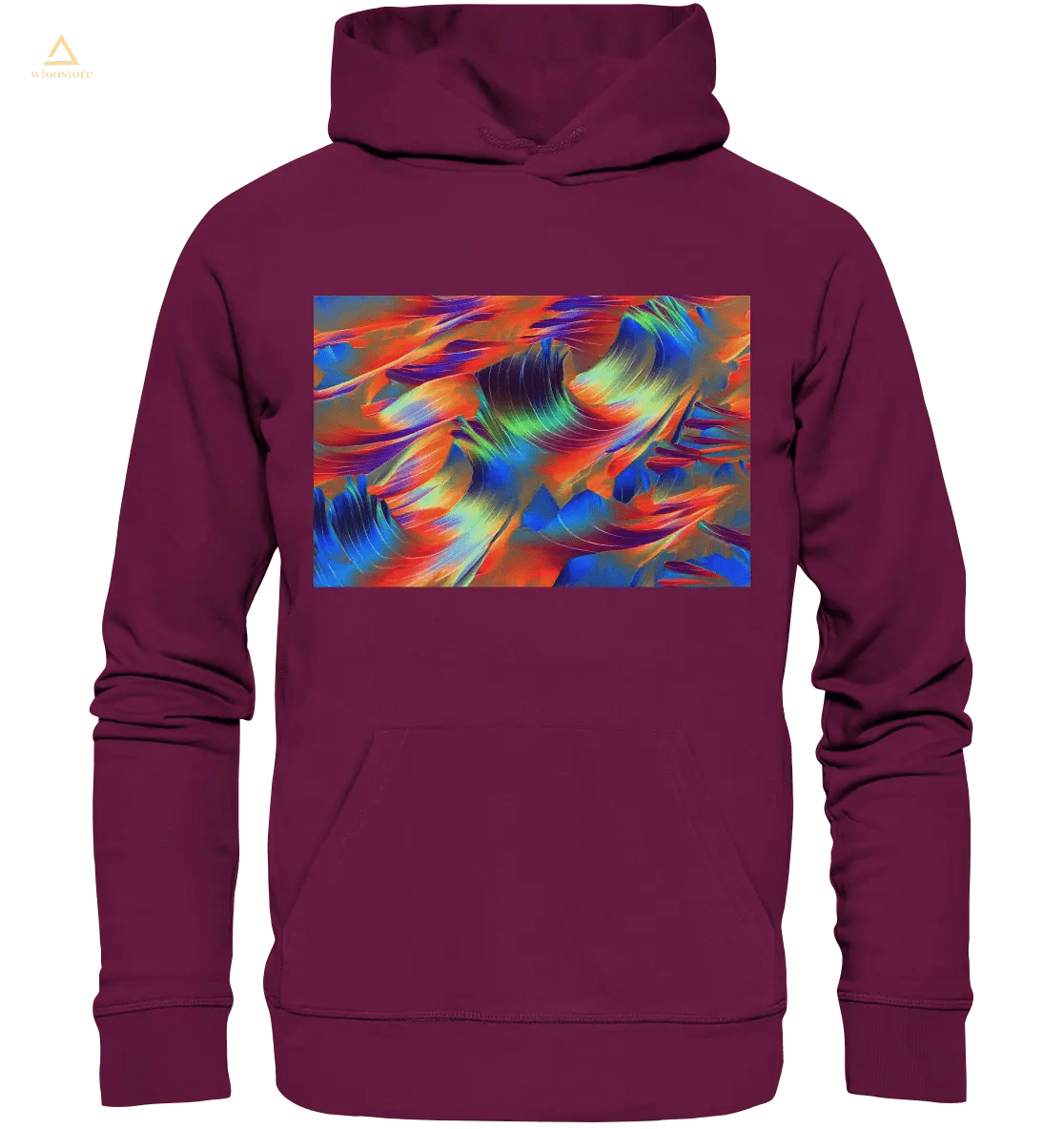 Mikrokristall-Design Premium Hoodie - Beta Alanin und L-Glutamin - wioostore.de - #unikat#