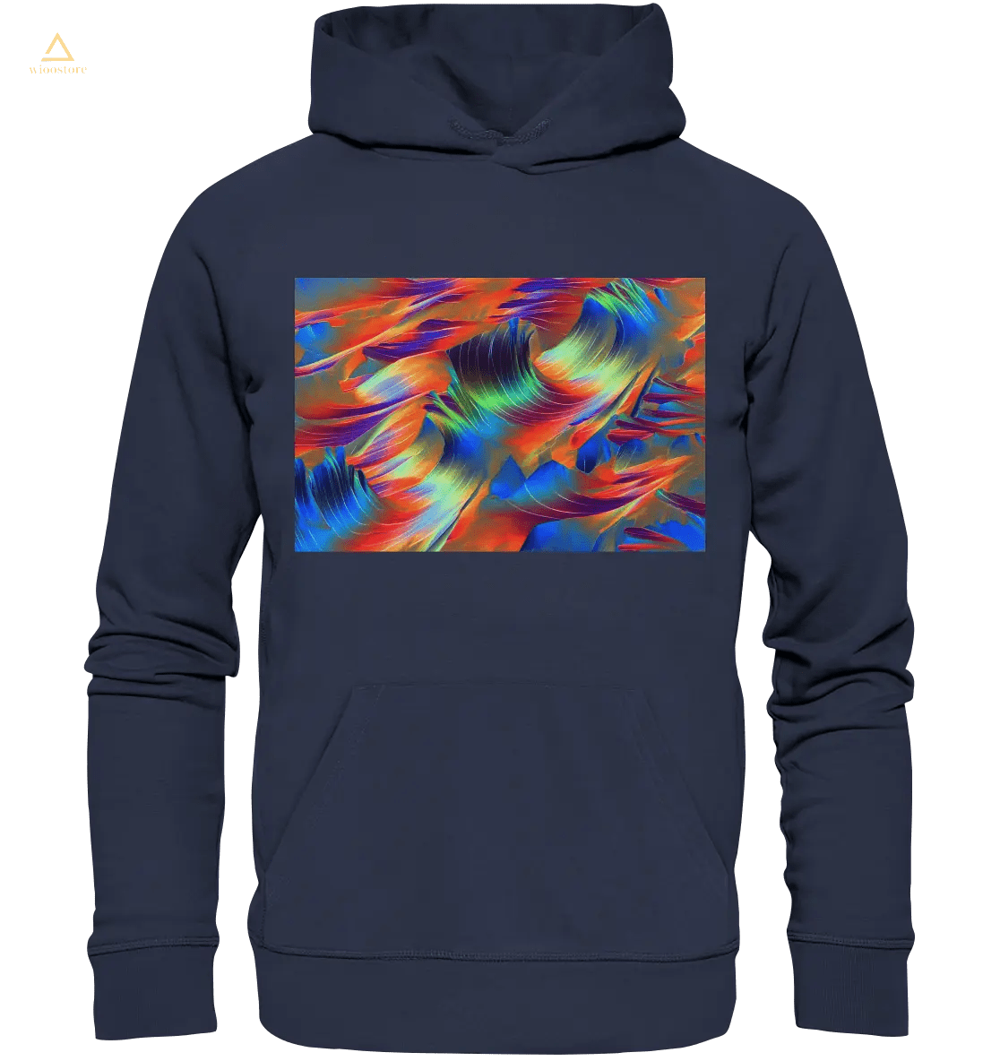 Mikrokristall-Design Premium Hoodie - Beta Alanin und L-Glutamin - wioostore.de - #unikat#