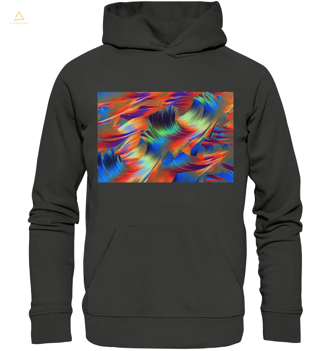 Mikrokristall-Design Premium Hoodie - Beta Alanin und L-Glutamin - wioostore.de - #unikat#