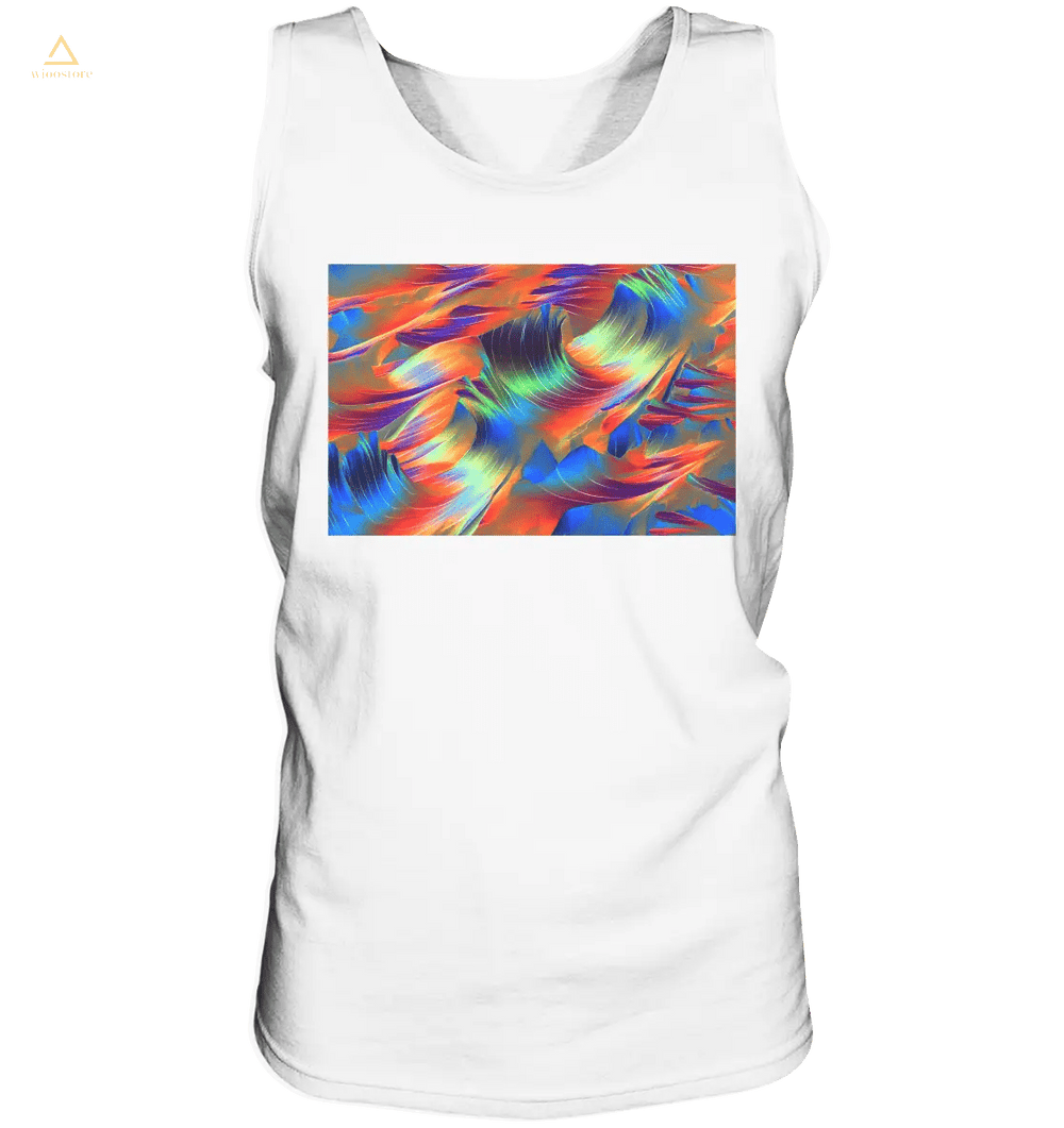 Beta-Alanin und L-Glutamin – Mikrokristall-Tank-Top für Herren – Motiv 2
