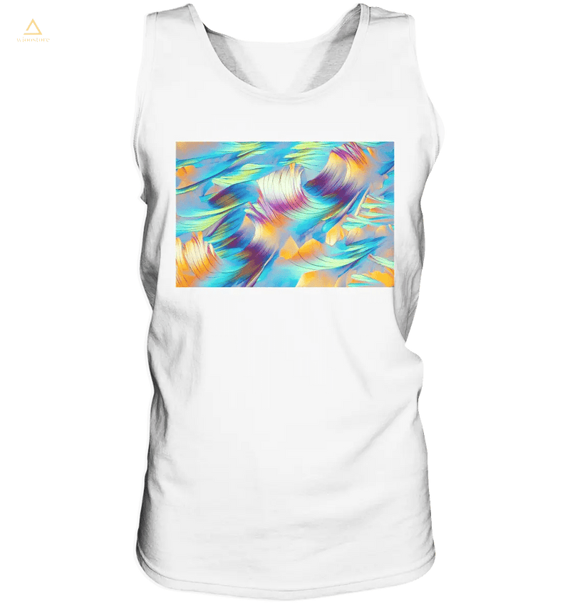 Microcrystal design tank top - Beta Alanine and L-Glutamine