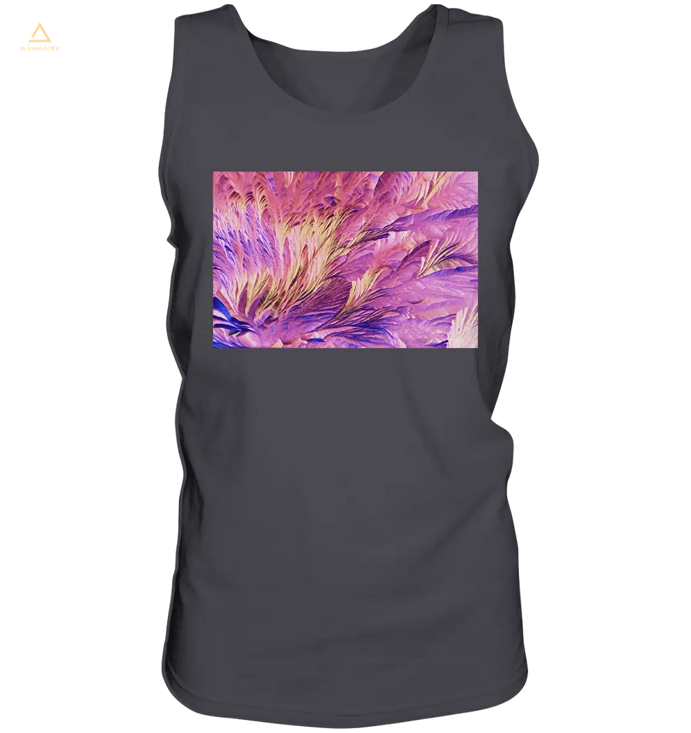 Beta-Alanin und L-Glutamin – Mikrokristall-Tank-Top für Herren – Motiv 4 – Produktansicht 2