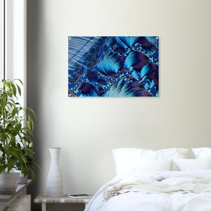 Brodacid als Mikrokristall-Wandbild auf Acrylglas – Produktansicht 3