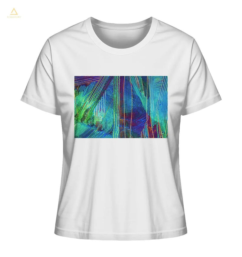 Caesium chloride with copper sulfate - Ladies Organic Shirt