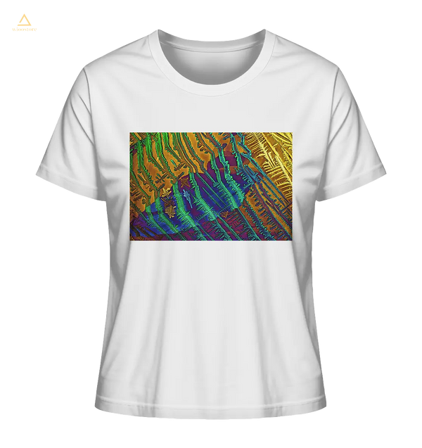 Mikrokristall Design Organic Shirt - Caesiumchlorid mit Kupfersulfat