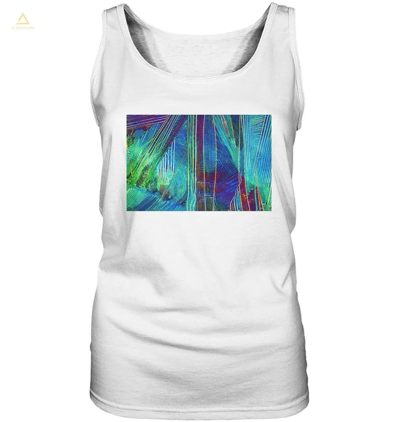 Microcrystal Design Tank Top - Caesium Chloride with Copper Sulfate