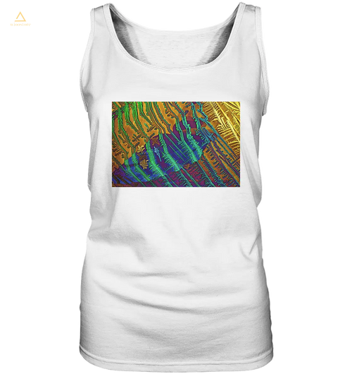 Microcrystal Design Tank Top- Cesium Chloride with Copper Sulfate