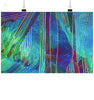 Caesiumchlorid mit Kupfersulfat - Poster Din A4 (quer) wioostore.de