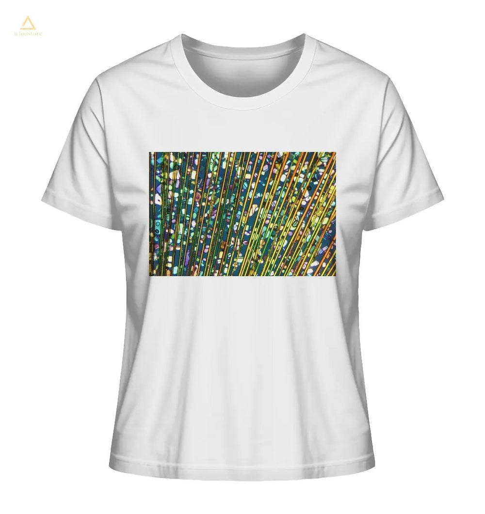 Mikrokristall Design Organic Shirt aus 100 % Bio-Baumwolle - Caesiumchlorid mit Magnesiumchlorid