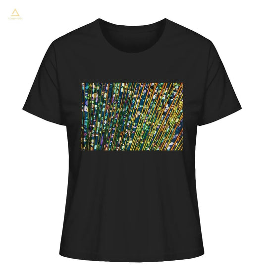 Mikrokristall Design Organic Shirt aus 100 % Bio-Baumwolle - Caesiumchlorid mit Magnesiumchlorid