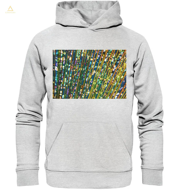 Mikrokristall-Design Premium Hoodie - Caesiumchlorid mit Magnesiumchlorid