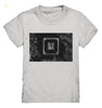 Kochsalz, Mikrokristalle im Dunkelfeld - Kids Premium Shirt wioostore