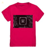 Kochsalz, Mikrokristalle im Dunkelfeld - Kids Premium Shirt wioostore