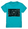 Kochsalz, Mikrokristalle im Dunkelfeld - Kids Premium Shirt wioostore