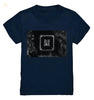 Kochsalz, Mikrokristalle im Dunkelfeld - Kids Premium Shirt wioostore
