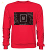 Kochsalz, Mikrokristalle im Dunkelfeld - Premium Sweatshirt wioostore