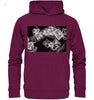 Kochsalz, Mikrokristalle im Dunkelfeld - Premium Unisex Hoodie wioostore.de