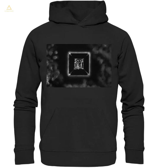 Mikrokristall-Design Premium Hoodie - Kochsalz, Mikrokristalle im Dunkelfeld - wioostore.de - #unikat#