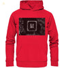 Kochsalz, Mikrokristalle im Dunkelfeld - Premium Unisex Hoodie wioostore.de