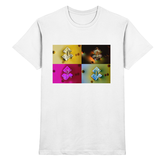 Mikrokristall-Design Shirt - Sojasauce