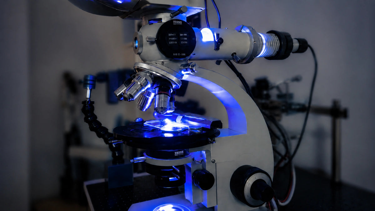 Mikroskop für Fluoreszenzaufnahmen
