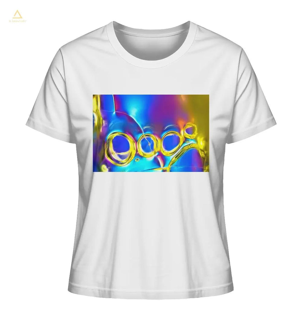 Mikrokristall Design Organic Shirt aus 100 % Bio-Baumwolle  - Optical Brightener