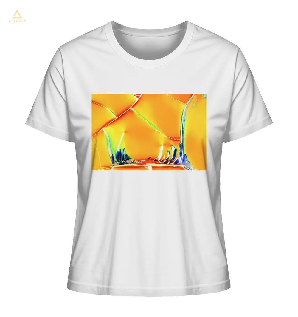 Mikrokristall Design Organic Shirt aus 100 % Bio-Baumwolle  - Optical Brightener