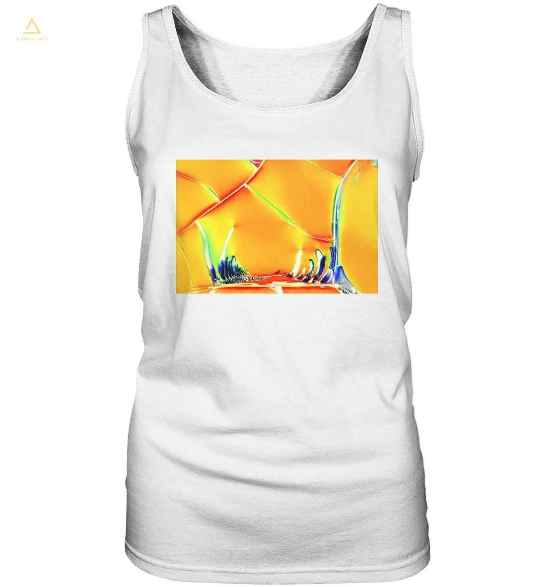 Optical Brightener – Mikrokristall-Tank-Top für Damen – Motiv 2