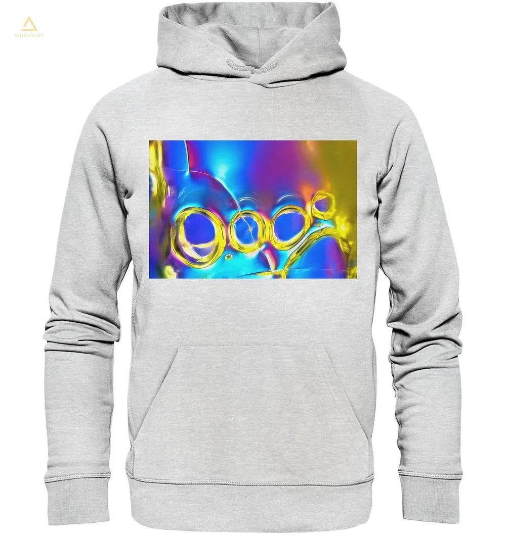 Mikrokristall-Design Premium Hoodie - Optical Brightener - wioostore.de - #unikat#