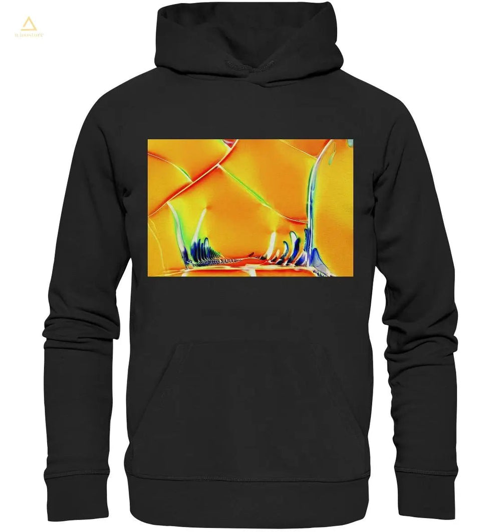 Mikrokristall-Design Premium Hoodie - Optical Brightener - wioostore.de - #unikat#