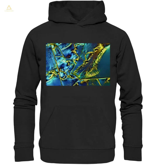 Mikrokristall-Design Premium Hoodie - Optical Brightener - wioostore.de - #unikat#