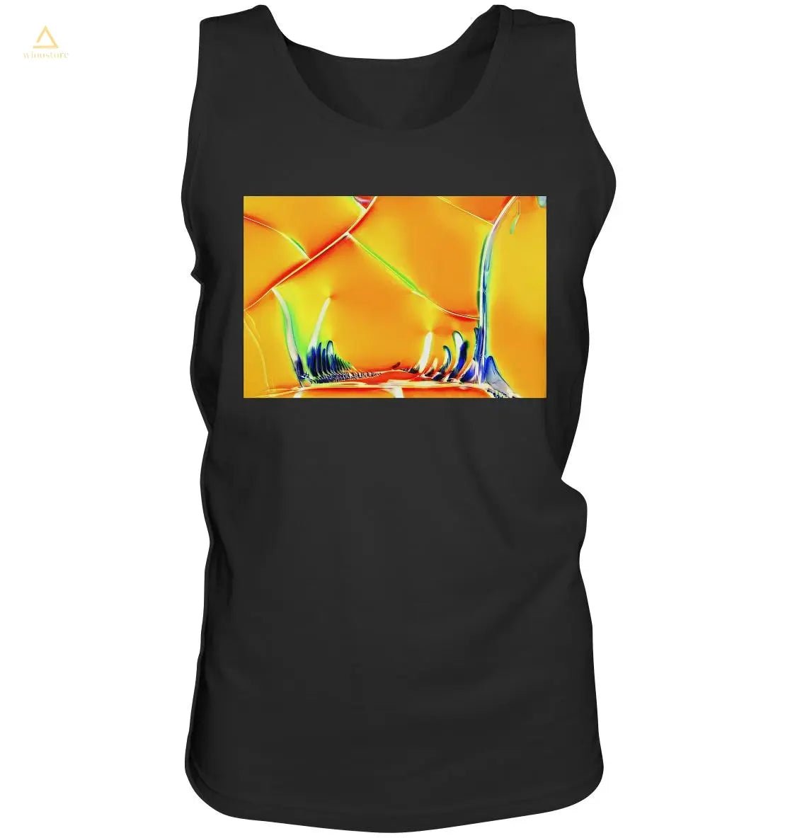 Optical Brightener – Mikrokristall-Tank-Top für Herren – Motiv 2 – Produktansicht 3