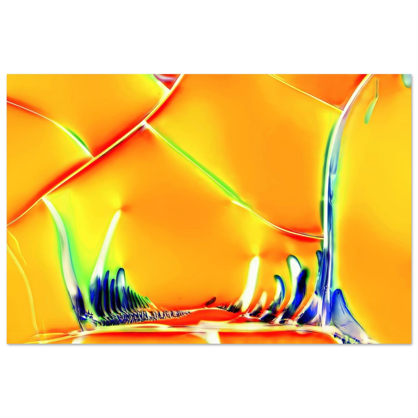 Optical Brightener als Mikrokristall Wandbilder auf Forex