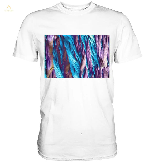 Mikrokristall Design Shirt – Paracetamol in echter Mikrofotografie