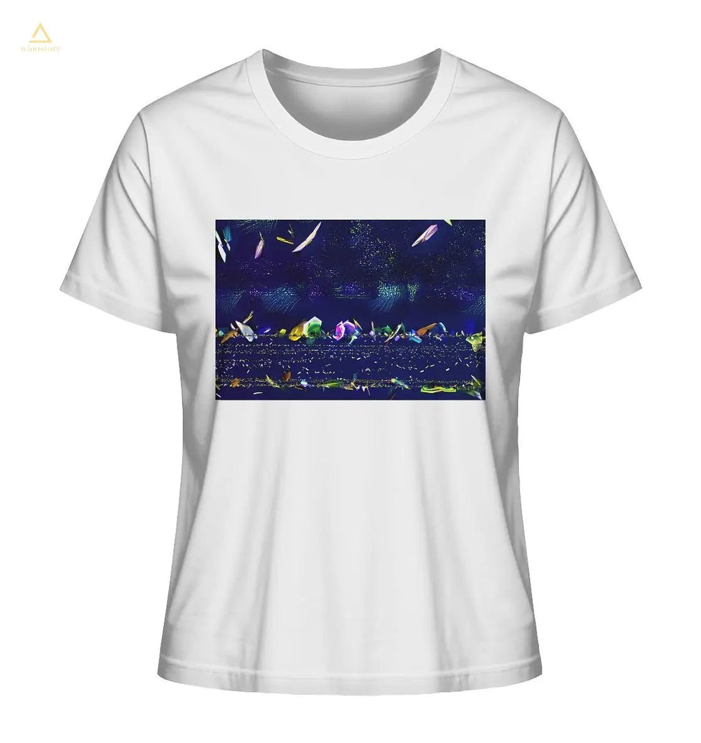 Mikrokristall Design Organic Shirt aus 100 % Bio-Baumwolle  - Saccharin