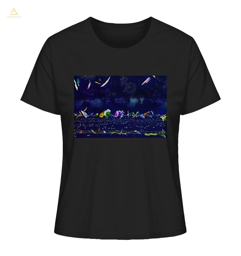 Mikrokristall Design Organic Shirt aus 100 % Bio-Baumwolle  - Saccharin