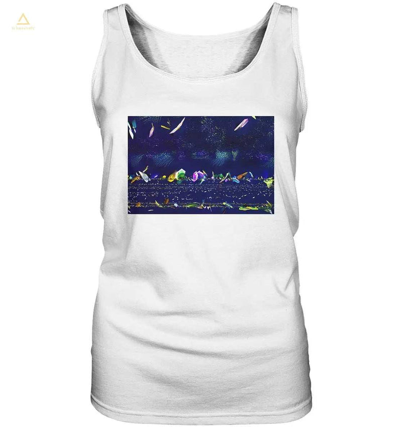Microcrystal Design Tank Top - Saccharin