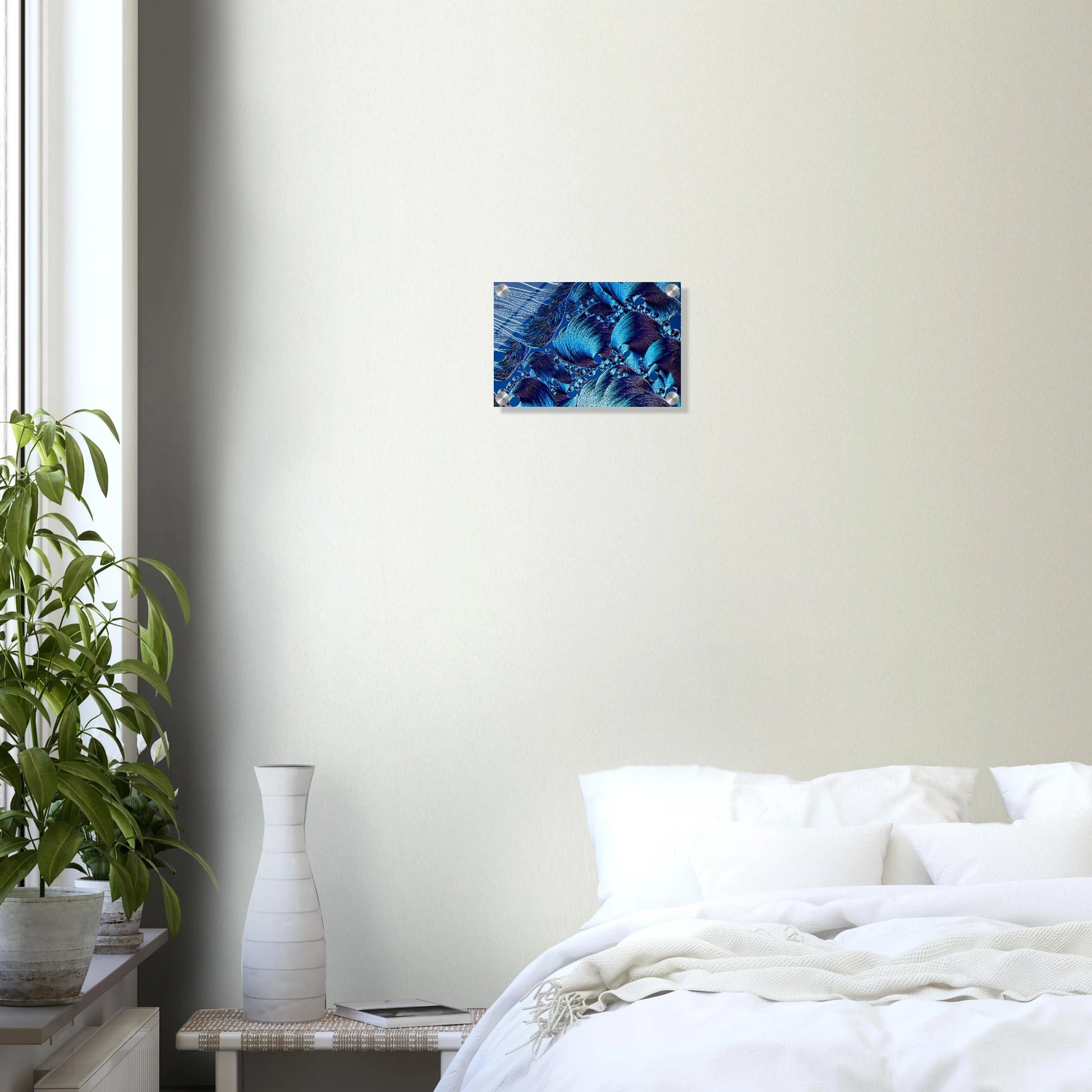 Brodacid als Mikrokristall-Wandbild auf Acrylglas – Produktansicht 5