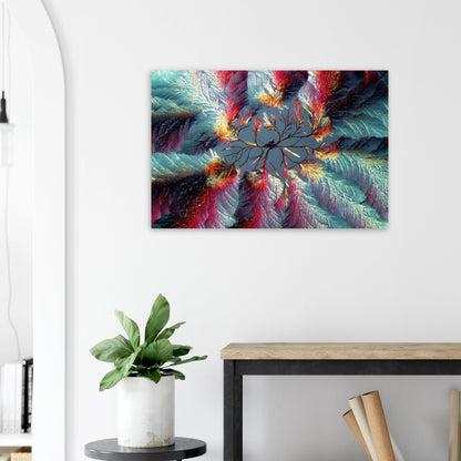 Zimtsäure als Mikrokristall-Wandbild auf Alu-Dibond – Motiv 1 – Produktansicht 6