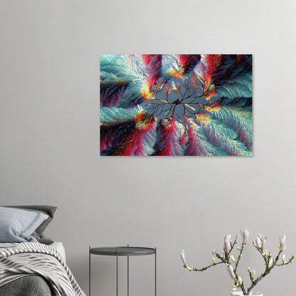 Zimtsäure als Mikrokristall-Wandbild auf Alu-Dibond – Motiv 1 – Produktansicht 10