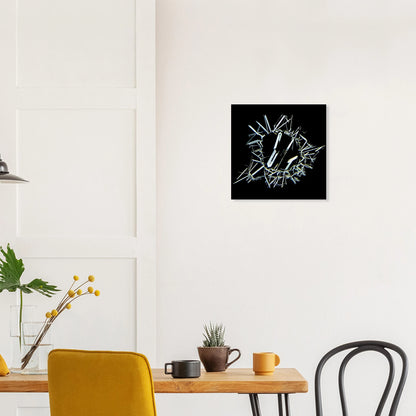 Harnstoff mit Weinsäure als Mikrokristall-Wandbild auf Forex – Produktansicht 4