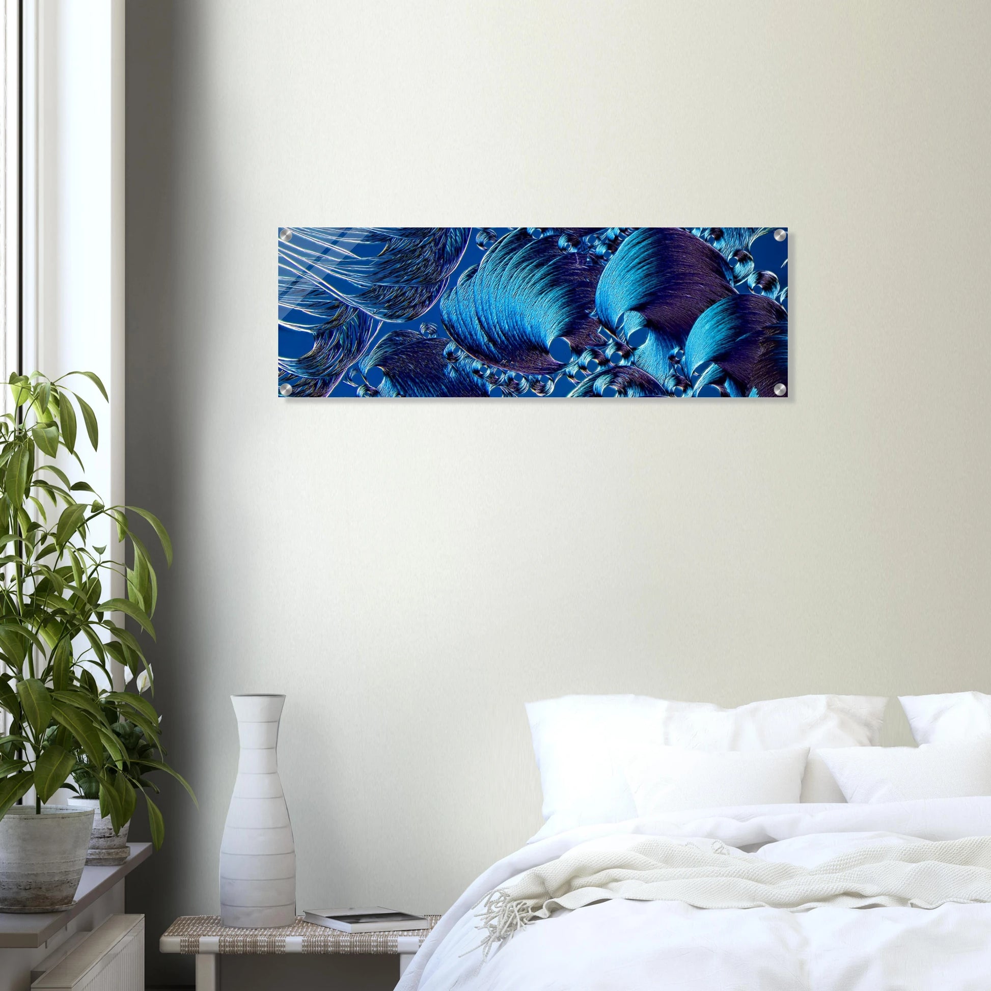 Brodacid als Mikrokristall-Wandbild auf Acrylglas – Produktansicht 7