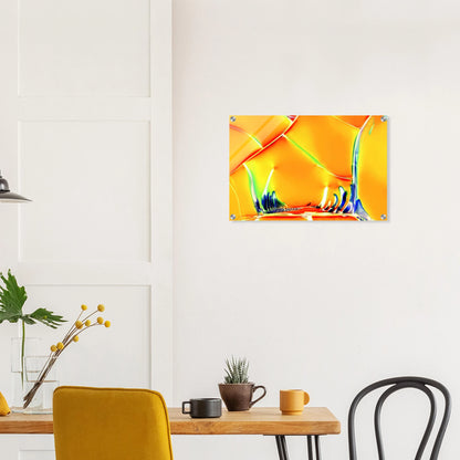 Optical Brightener als Mikrokristall-Wandbild auf Acrylglas – Motiv 2 – Produktansicht 3