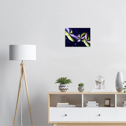 Sorbit als Mikrokristall-Wandbild auf Alu-Dibond – Produktansicht 3