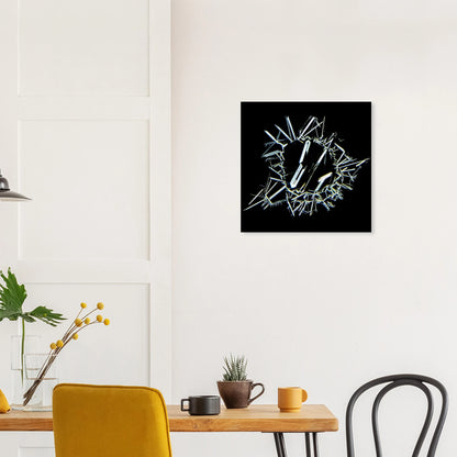 Harnstoff mit Weinsäure als Mikrokristall-Wandbild auf Forex – Produktansicht 5