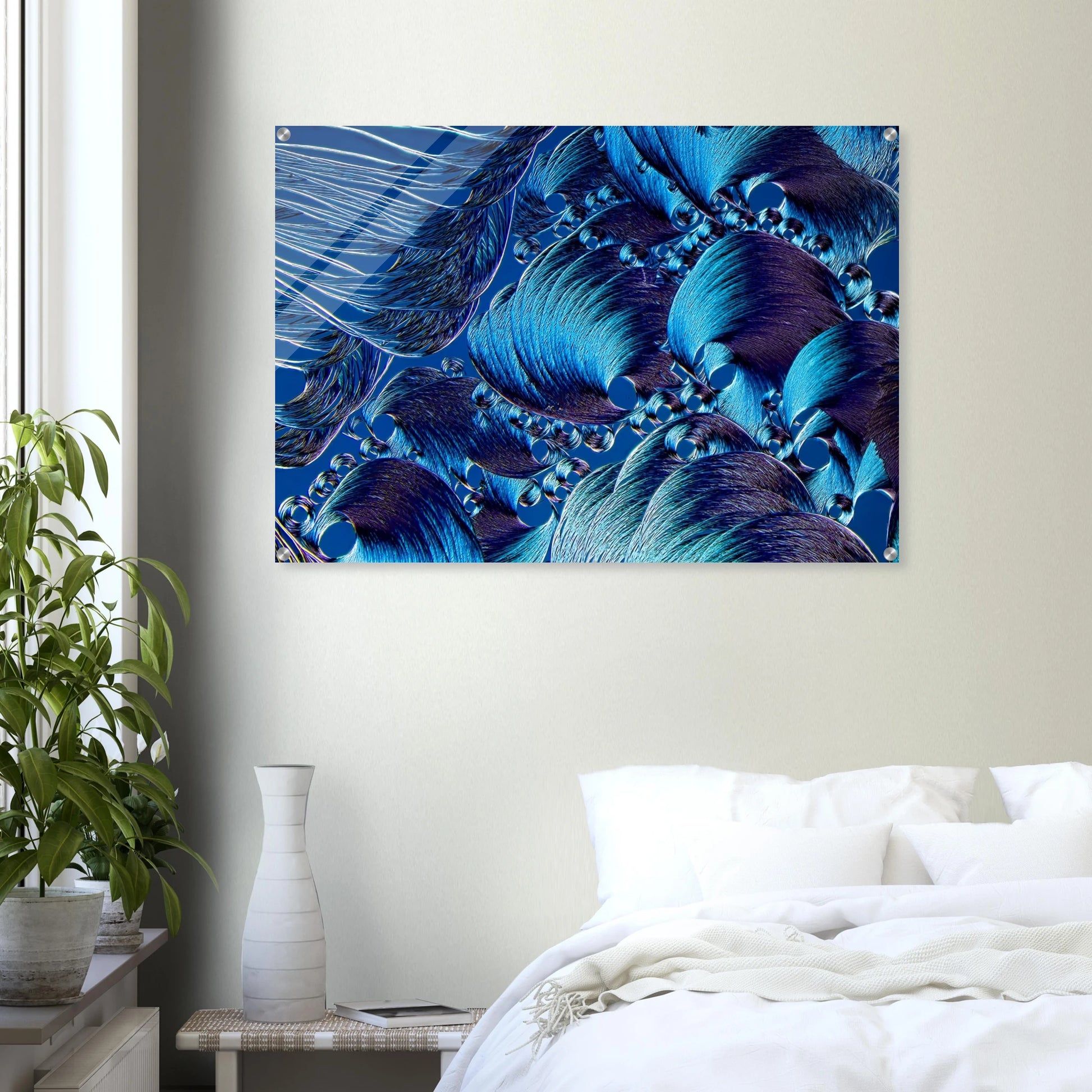 Brodacid als Mikrokristall-Wandbild auf Acrylglas – Produktansicht 13