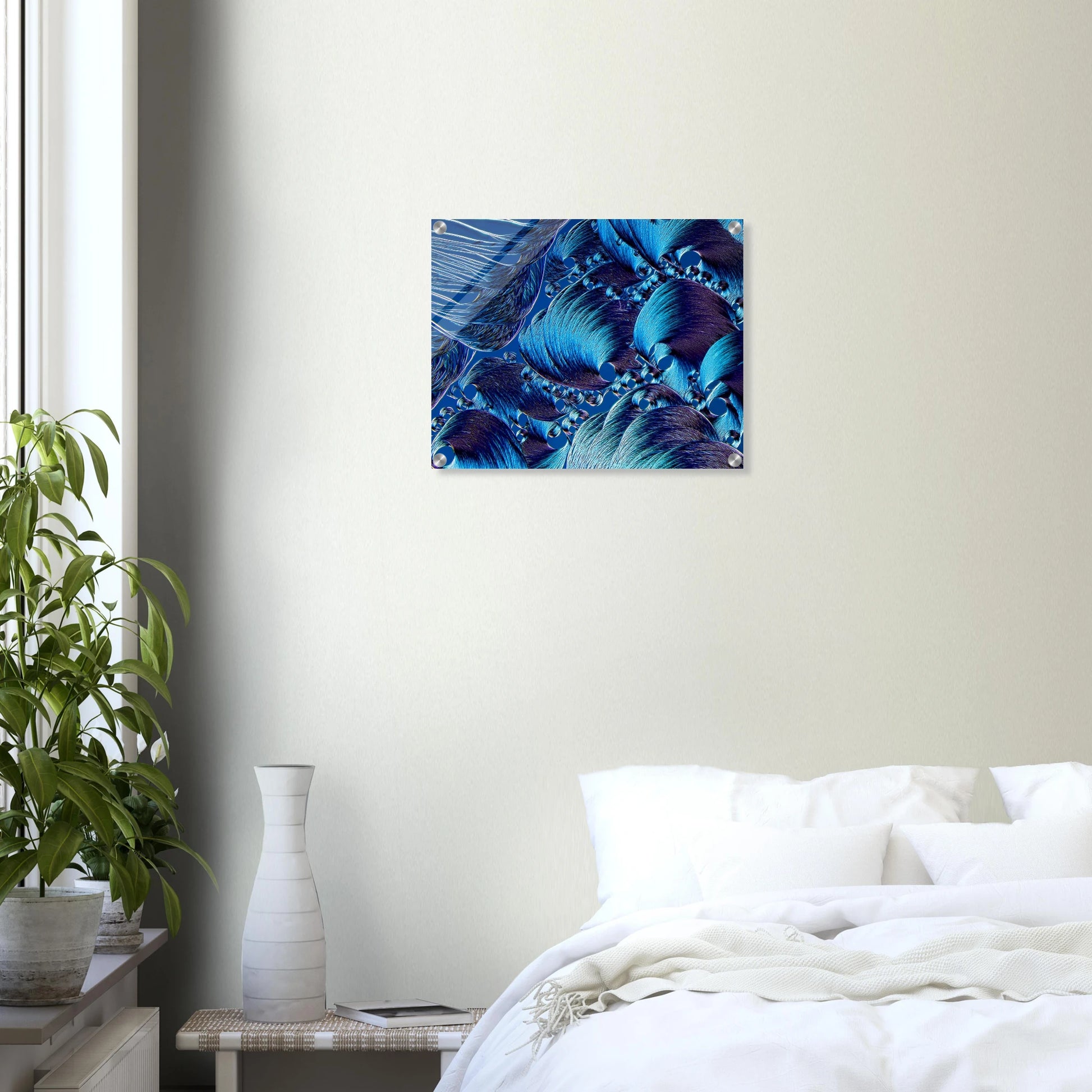 Brodacid als Mikrokristall-Wandbild auf Acrylglas – Produktansicht 8
