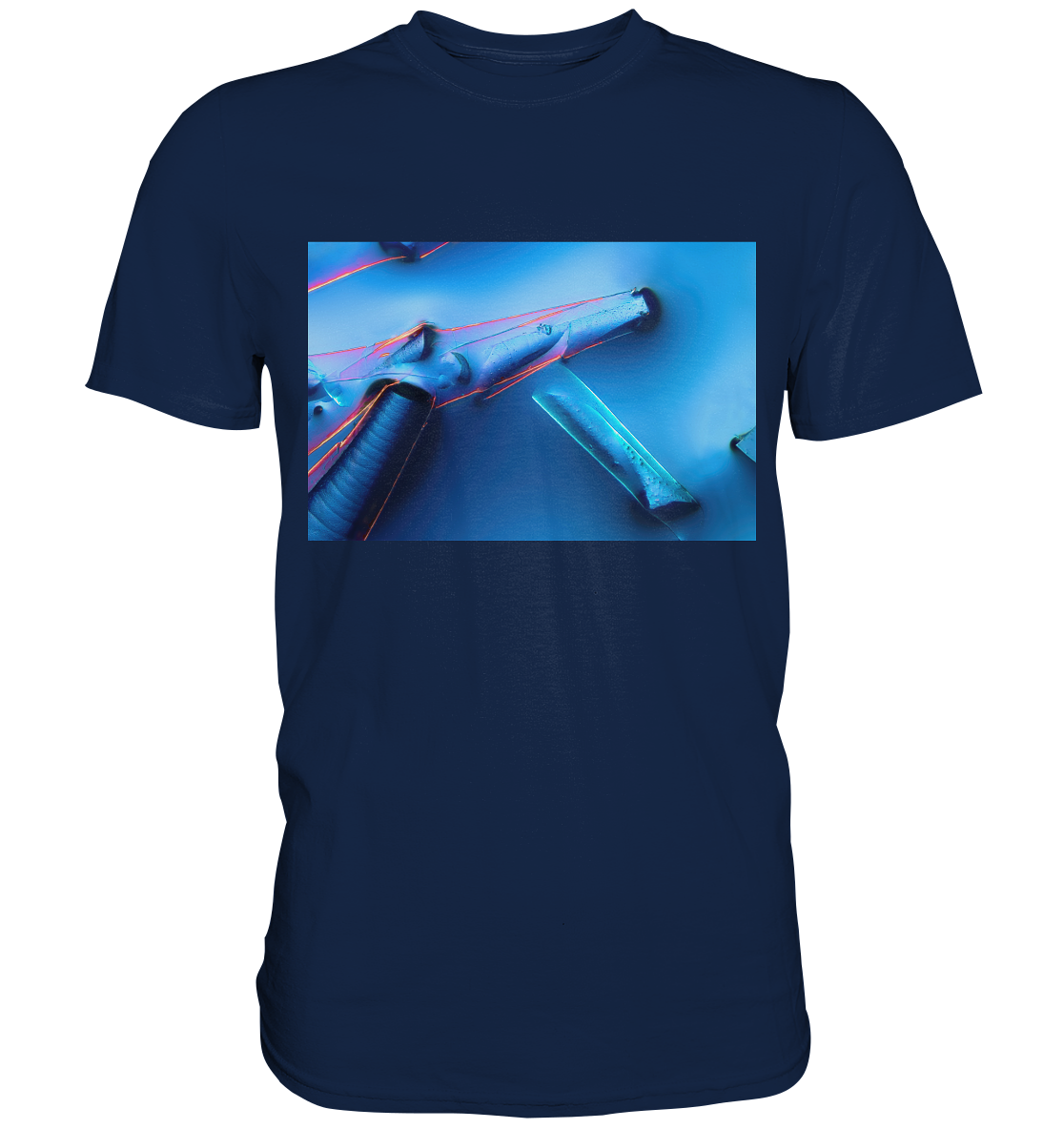 Mikrokristall Design Shirt - Alaun mit Öl